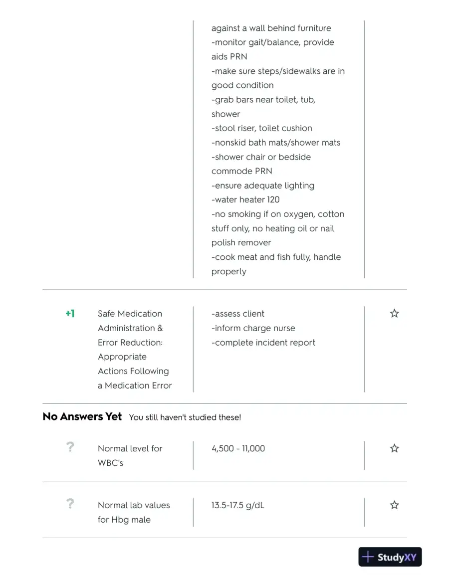 ATI RN Fundamental Proctored Exam With Answers (103 Solved Questions), page 3