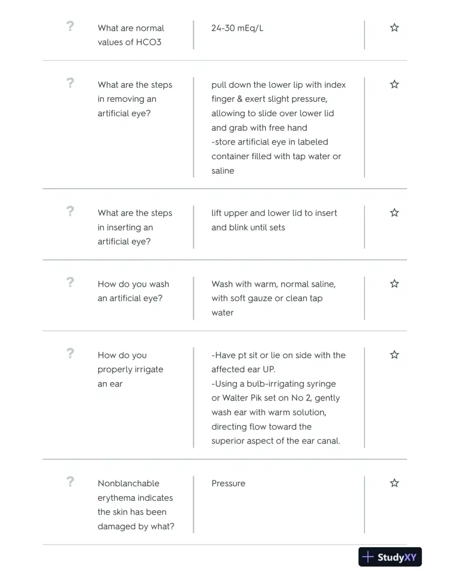 ATI RN Fundamental Proctored Exam With Answers (103 Solved Questions), page 6