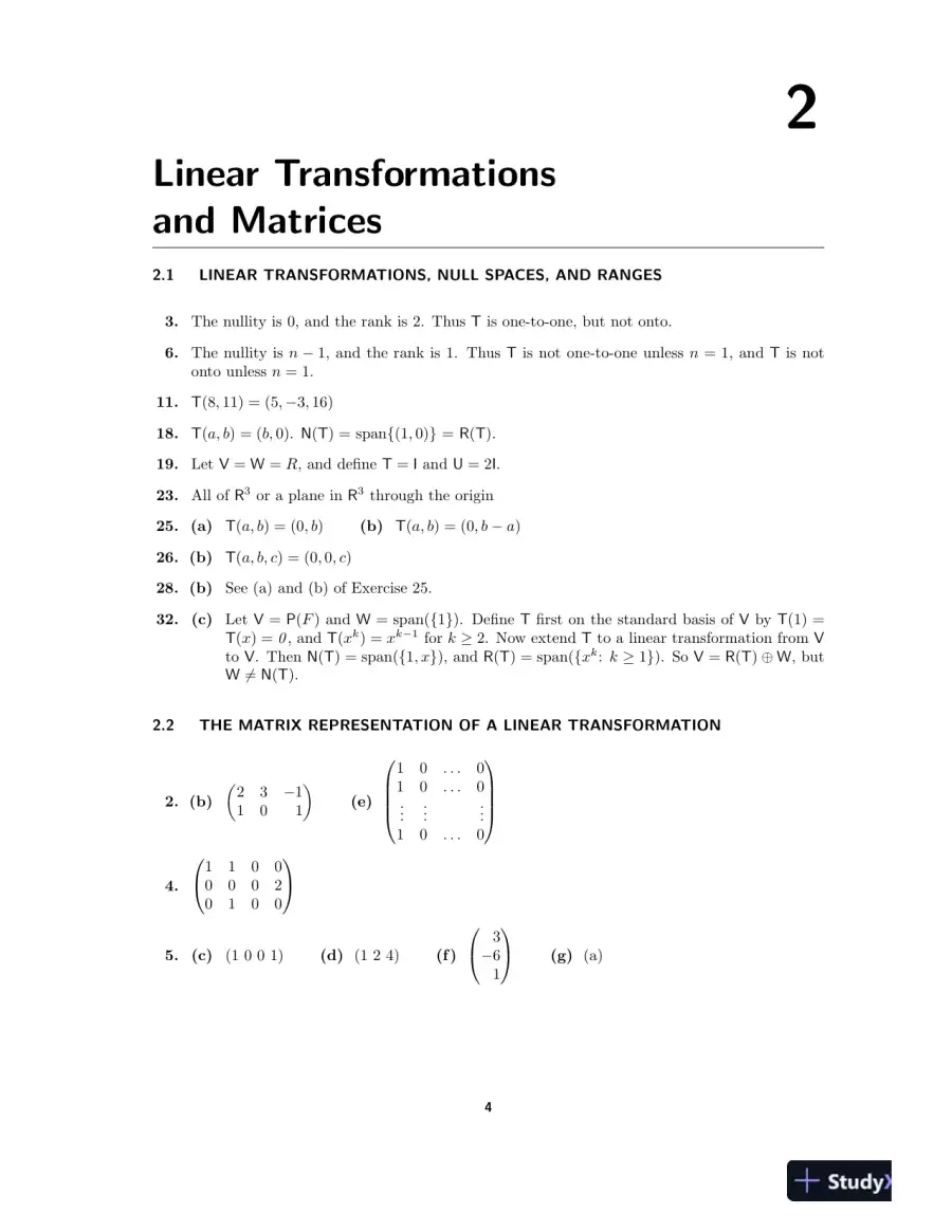 Solution Manual for Linear Algebra, 5th Edition, page 8