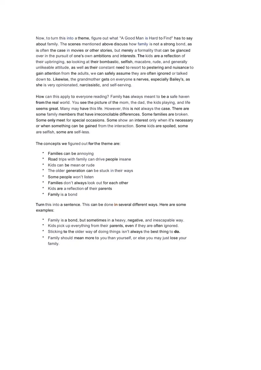 Understanding Universal Theme Statements, page 2