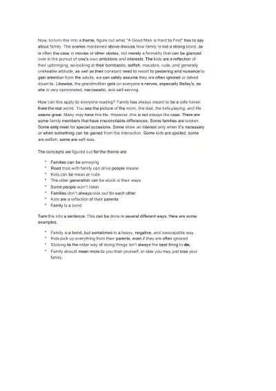 Understanding Universal Theme Statements - Page 2 preview image