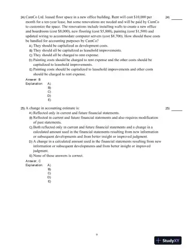 Fundamental Accounting Principles, Vol 2, 15th Edition Test Bank - Page 10 preview image