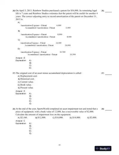 Fundamental Accounting Principles, Vol 2, 15th Edition Test Bank - Page 11 preview image