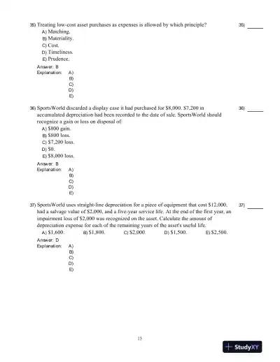 Fundamental Accounting Principles, Vol 2, 15th Edition Test Bank - Page 14 preview image