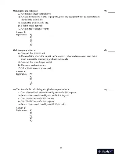 Fundamental Accounting Principles, Vol 2, 15th Edition Test Bank - Page 16 preview image