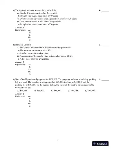 Fundamental Accounting Principles, Vol 2, 15th Edition Test Bank - Page 3 preview image