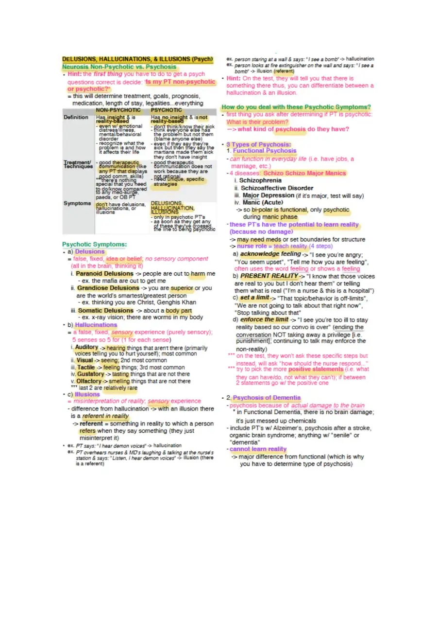 NCLEX MARK Lecture Notes and link, page 11
