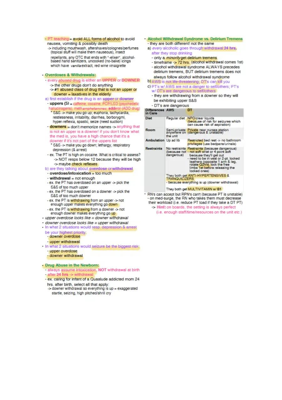 NCLEX MARK Lecture Notes and link, page 4