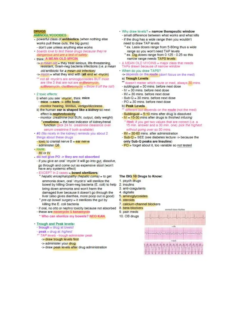 NCLEX MARK Lecture Notes and link, page 5