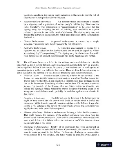 Managing The Law: The Legal Aspects Of Doing Business, 1st Edition Solution Manual - Page 13 preview image