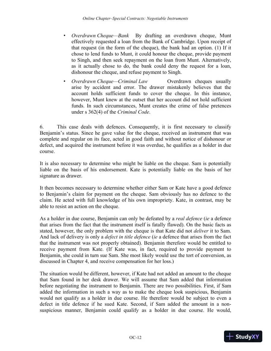 Managing The Law: The Legal Aspects Of Doing Business, 1st Edition Solution Manual, page 16