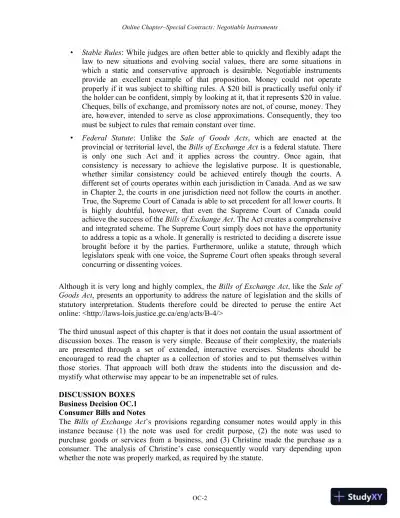 Managing The Law: The Legal Aspects Of Doing Business, 1st Edition Solution Manual - Page 6 preview image