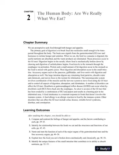 Solution Manual for Nutrition for Life, 4th Edition - Page 12 preview image