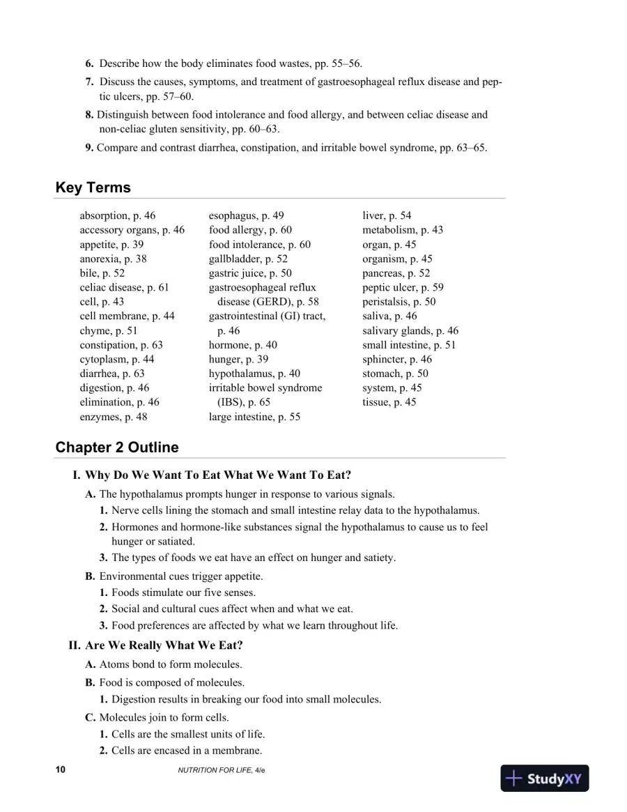 Solution Manual for Nutrition for Life, 4th Edition, page 13