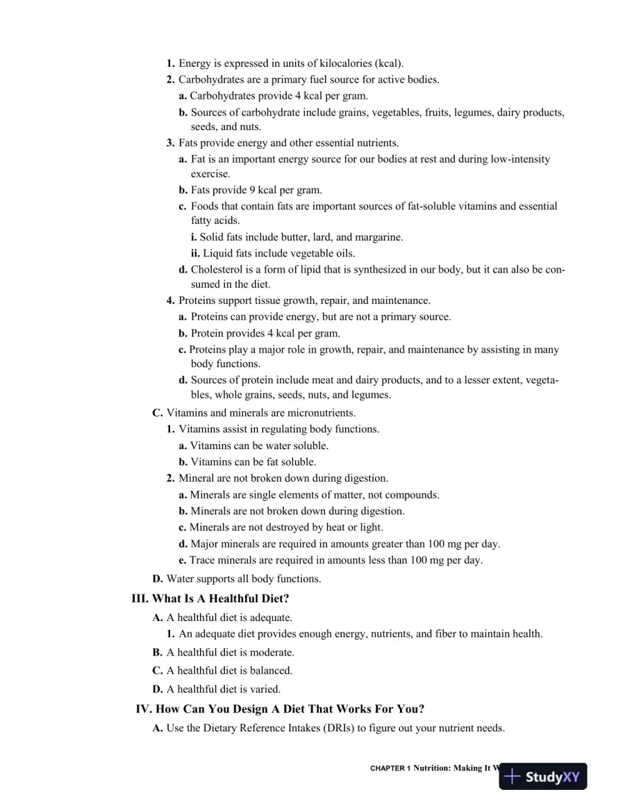 Solution Manual for Nutrition for Life, 4th Edition, page 6