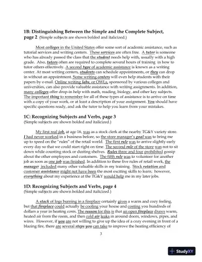 Solution Manual for Pearson Editing Exercises, The, 2nd Edition - Page 3 preview image