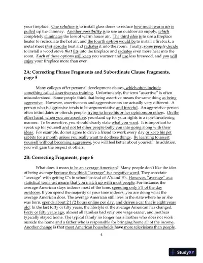 Solution Manual for Pearson Editing Exercises, The, 2nd Edition - Page 4 preview image