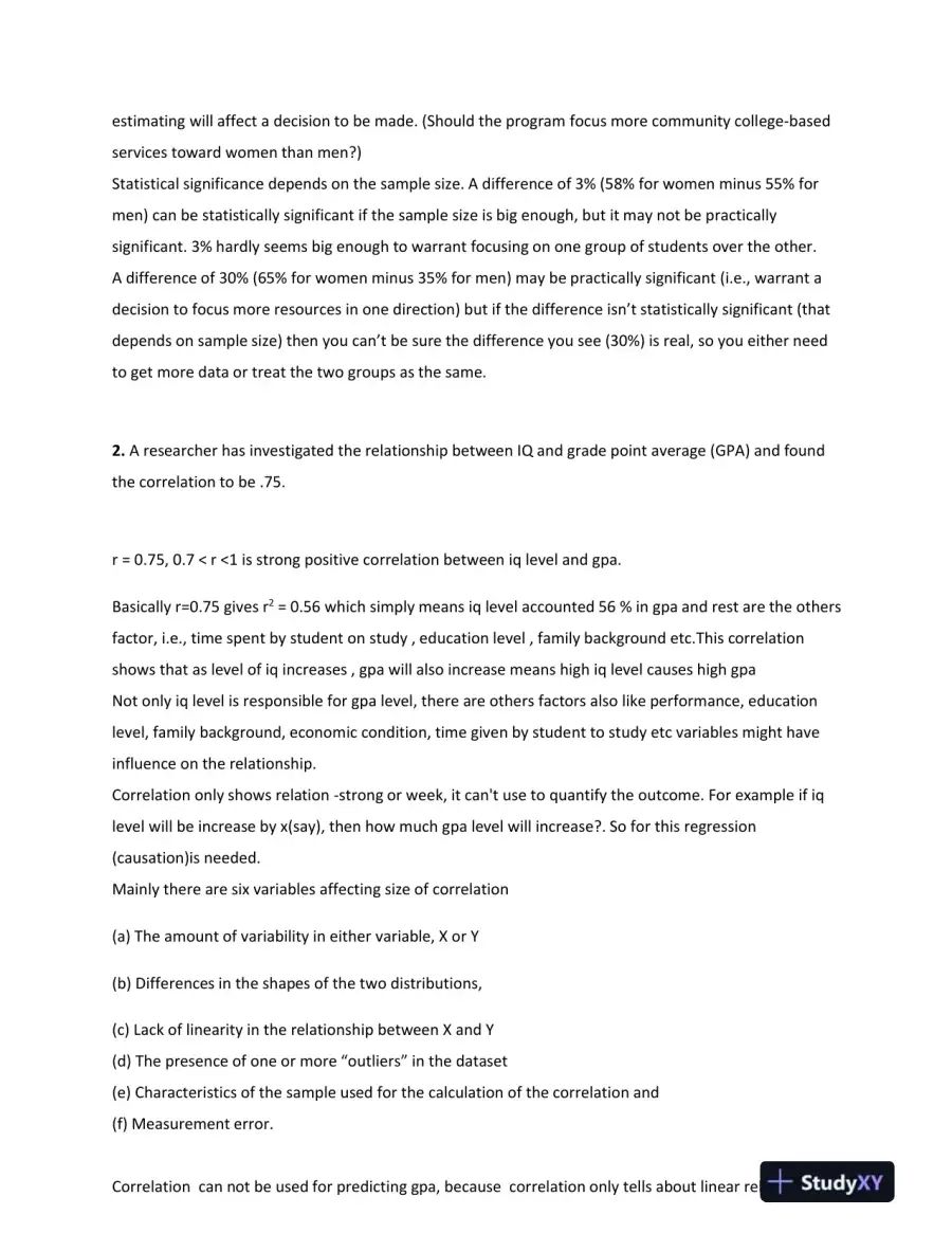 Analyzing the Effectiveness of Vaccines and Understanding Statistical Significance in Research, page 4