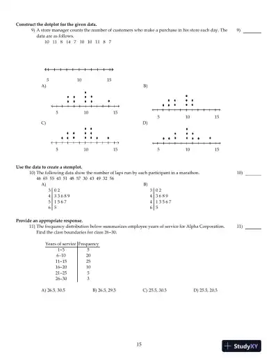 Elementary Statistics Using The TI-83/84 Plus Calculator, 4th Edition Test Bank - Page 16 preview image