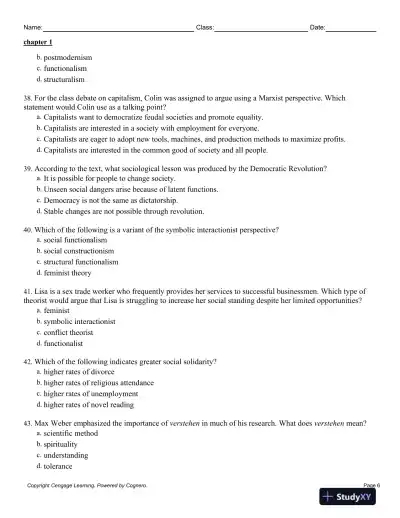 New Society 8th Edition Test Bank - Page 7 preview image