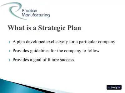 Strategic Plan Presentation - University Of Phoenix MGT/498 - Page 3 preview image