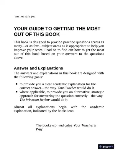 900 Practice Questions for the Upper Level SSAT and ISEE (2014) - Page 14 preview image