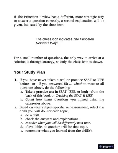 900 Practice Questions for the Upper Level SSAT and ISEE (2014) - Page 15 preview image
