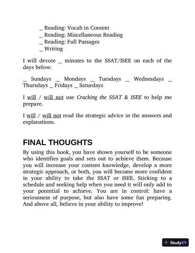 900 Practice Questions for the Upper Level SSAT and ISEE (2014) - Page 20 preview image