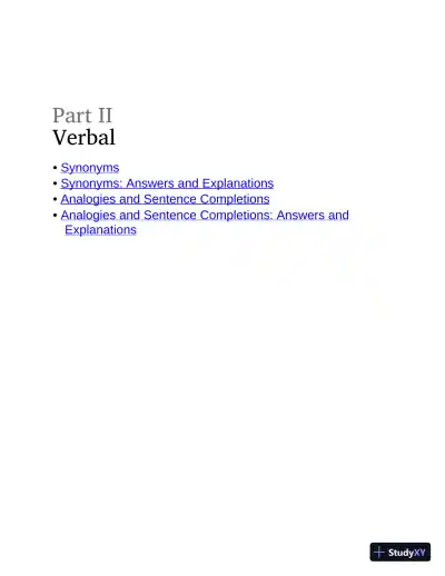900 Practice Questions for the Upper Level SSAT and ISEE (2014) - Page 21 preview image