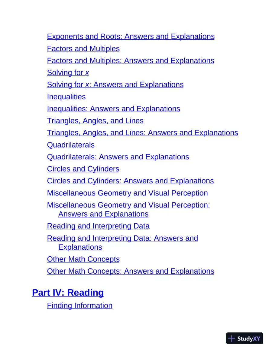 900 Practice Questions for the Upper Level SSAT and ISEE (2014), page 8