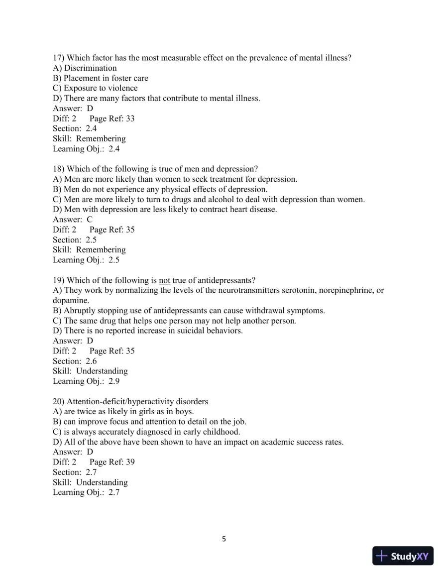 Test Bank for Choosing Health, 3rd Edition, page 30