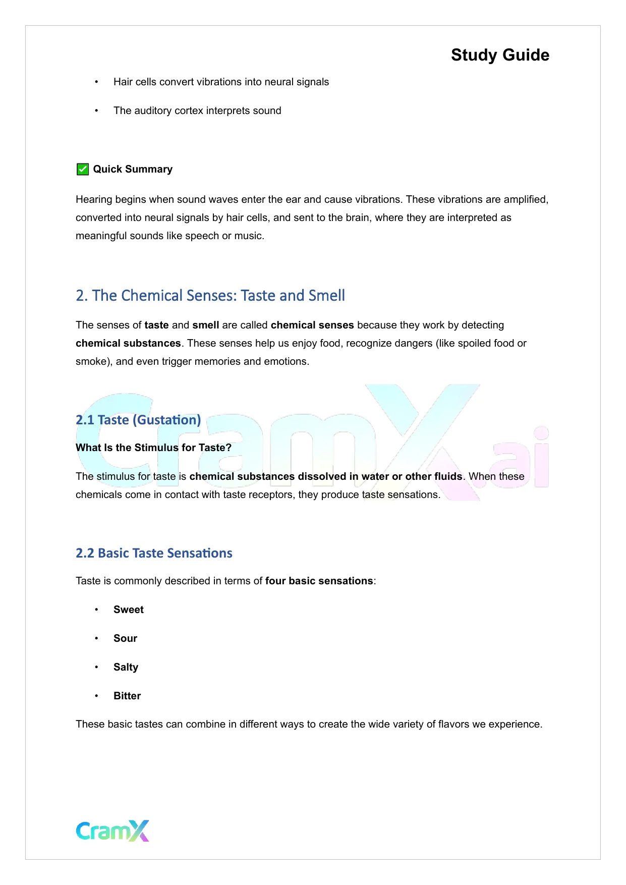 Psychology - Psychology Sensation - Page 4 preview image