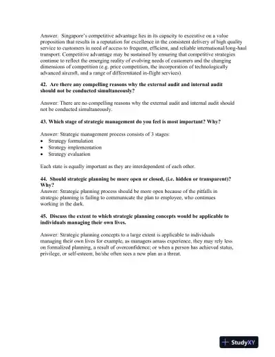 Strategic Management Concepts And Cases, 15th Global Edition Solution Manual - Page 13 preview image