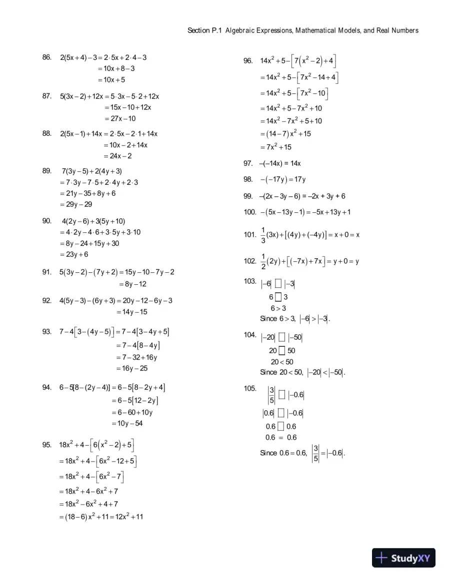 Solution Manual for College Algebra Essentials, 5th Edition, page 8