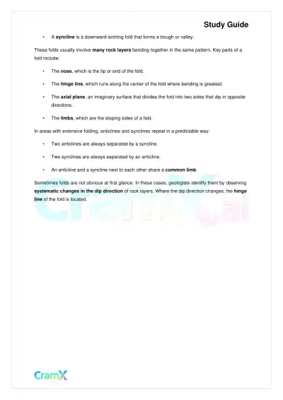 Geology - Geologic Structures - Page 5 preview image