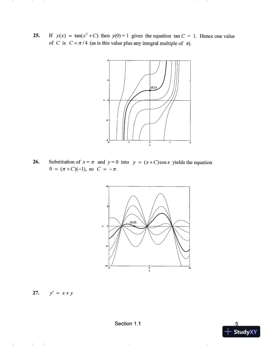 Solution Manual for Elementary Differential Equations with Boundary Value Problems (Classic Version), 6th Edition, page 10