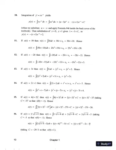 Solution Manual for Elementary Differential Equations with Boundary Value Problems (Classic Version), 6th Edition - Page 15 preview image