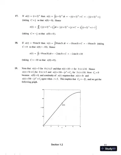 Solution Manual for Elementary Differential Equations with Boundary Value Problems (Classic Version), 6th Edition - Page 16 preview image