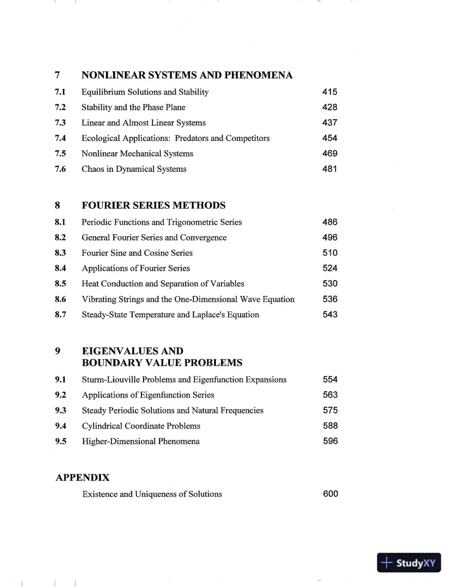 Solution Manual for Elementary Differential Equations with Boundary Value Problems (Classic Version), 6th Edition, page 5