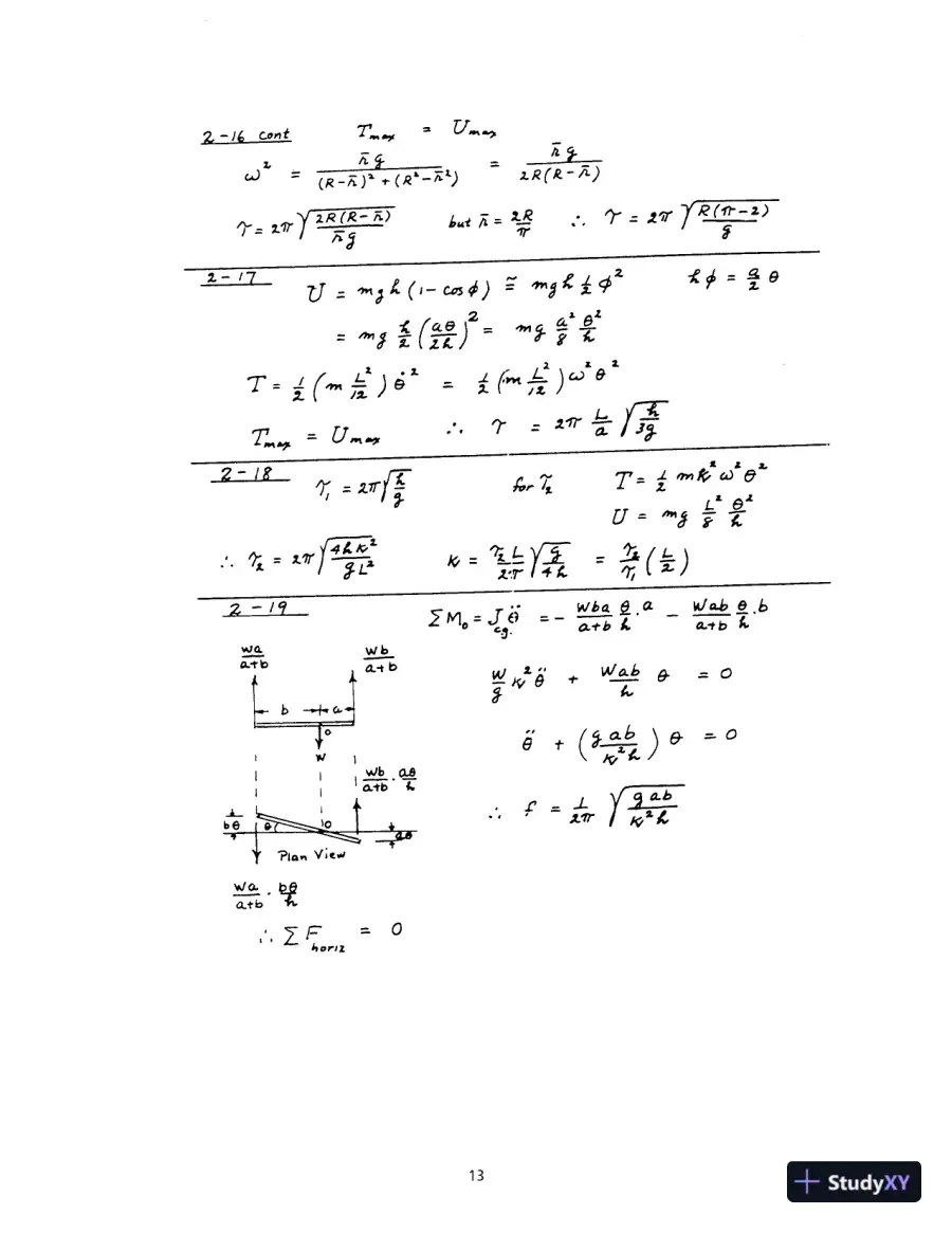 Solution Manual For Theory Of Vibrations With Applications, 5th Edition, page 16