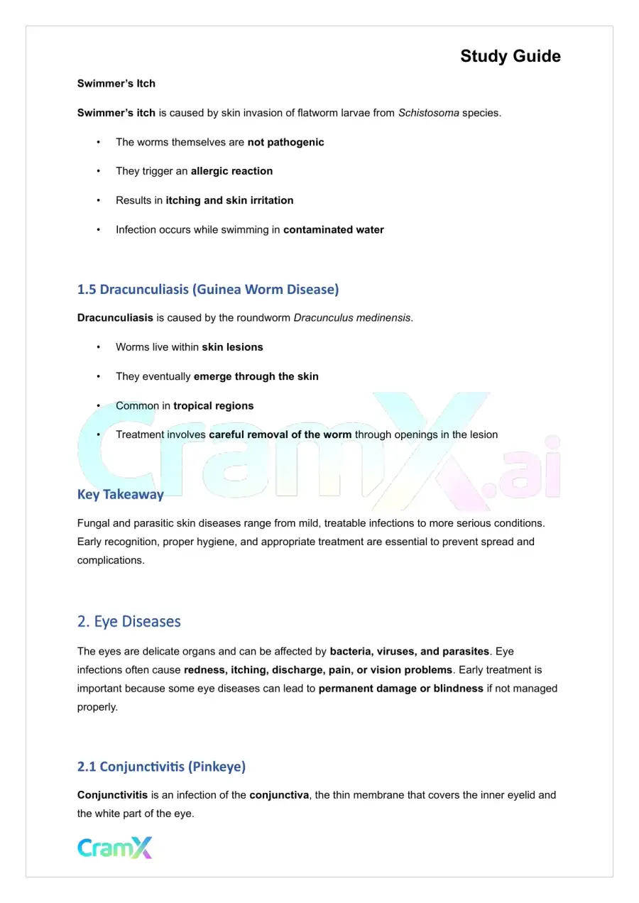Microbiology - Diseases of the Skin and Eyes, page 3