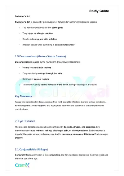 Microbiology - Diseases of the Skin and Eyes - Page 3 preview image