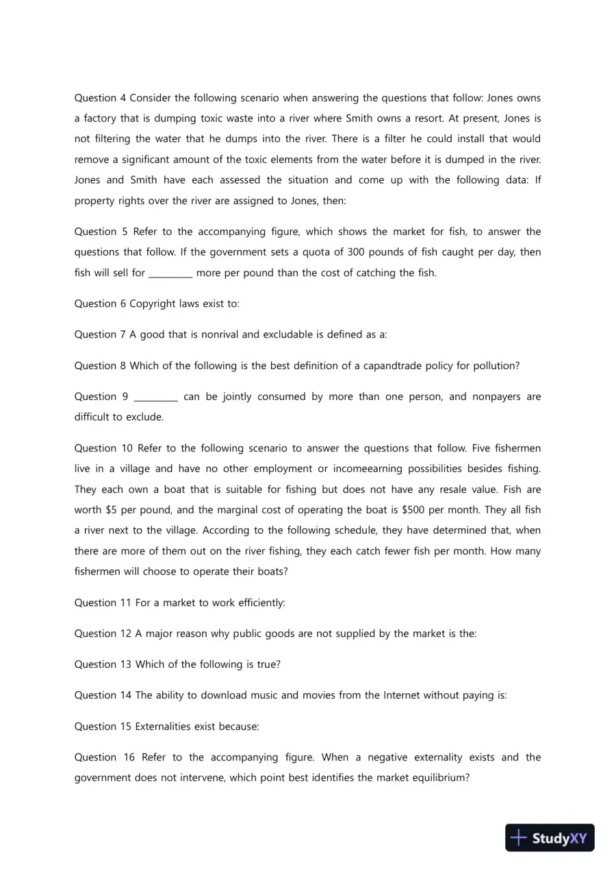 Liberty University ECON 213 Quiz 6 Complete Solutions Correct Answers Key, page 4
