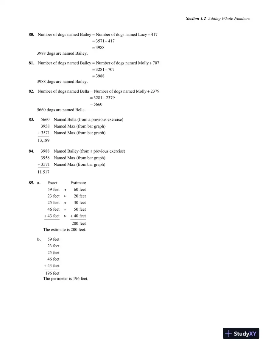 Solution Manual for Developmental Mathematics, 1st Edition, page 15