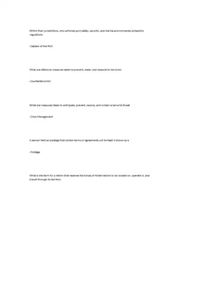 Force Protection Training - Page 2 preview image