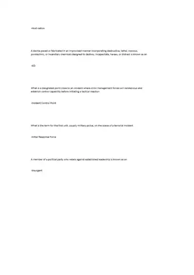 Force Protection Training - Page 3 preview image