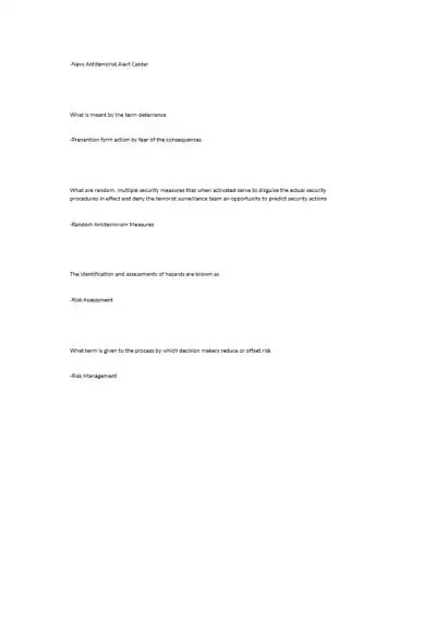 Force Protection Training - Page 5 preview image