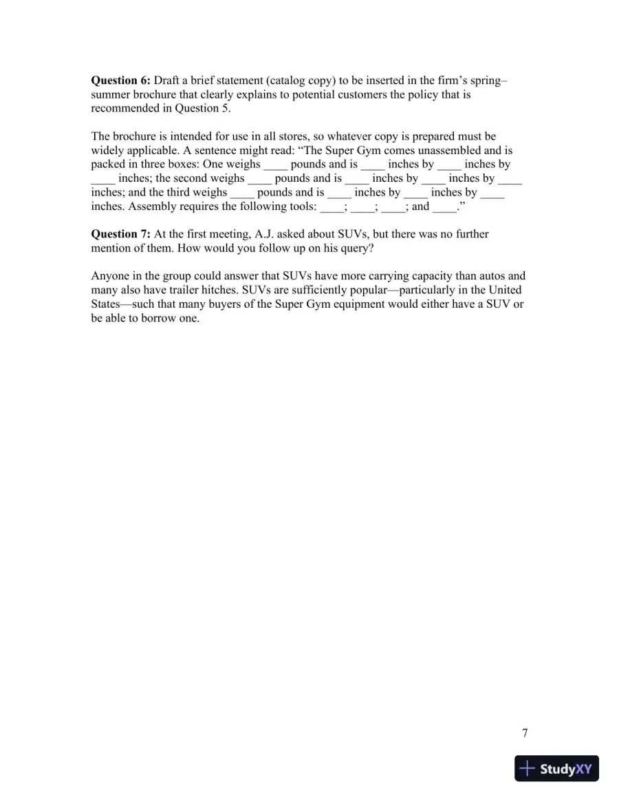 Contemporary Logistics , 12th Edition Solution Manual, page 10