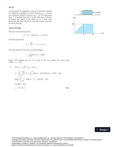 Solution Manual for Engineering Mechanics Dynamics, 13th Edition - Page 12 preview image