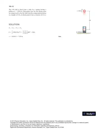Solution Manual for Engineering Mechanics Dynamics, 13th Edition - Page 13 preview image